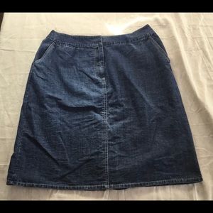 Marsh Landing 18W denim skirt